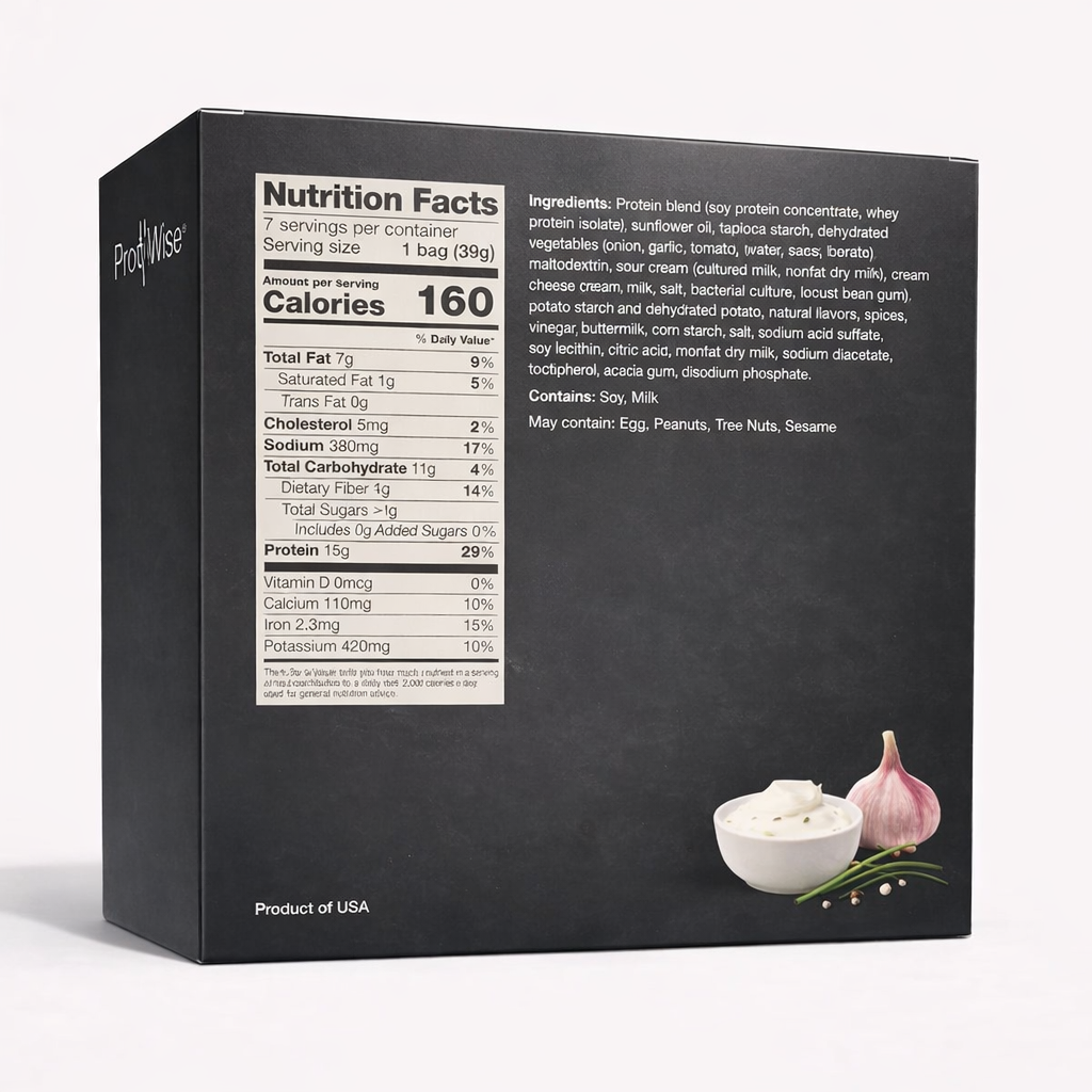 ProtiWise Ranch Protein Chips | GLP-1 Friendly (7ct)