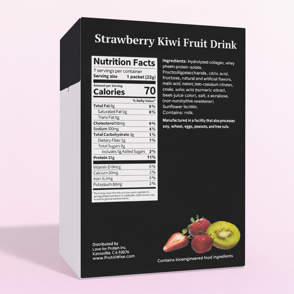 ProtiWise Strawberry Kiwi Fruit Protein Drink (7ct)