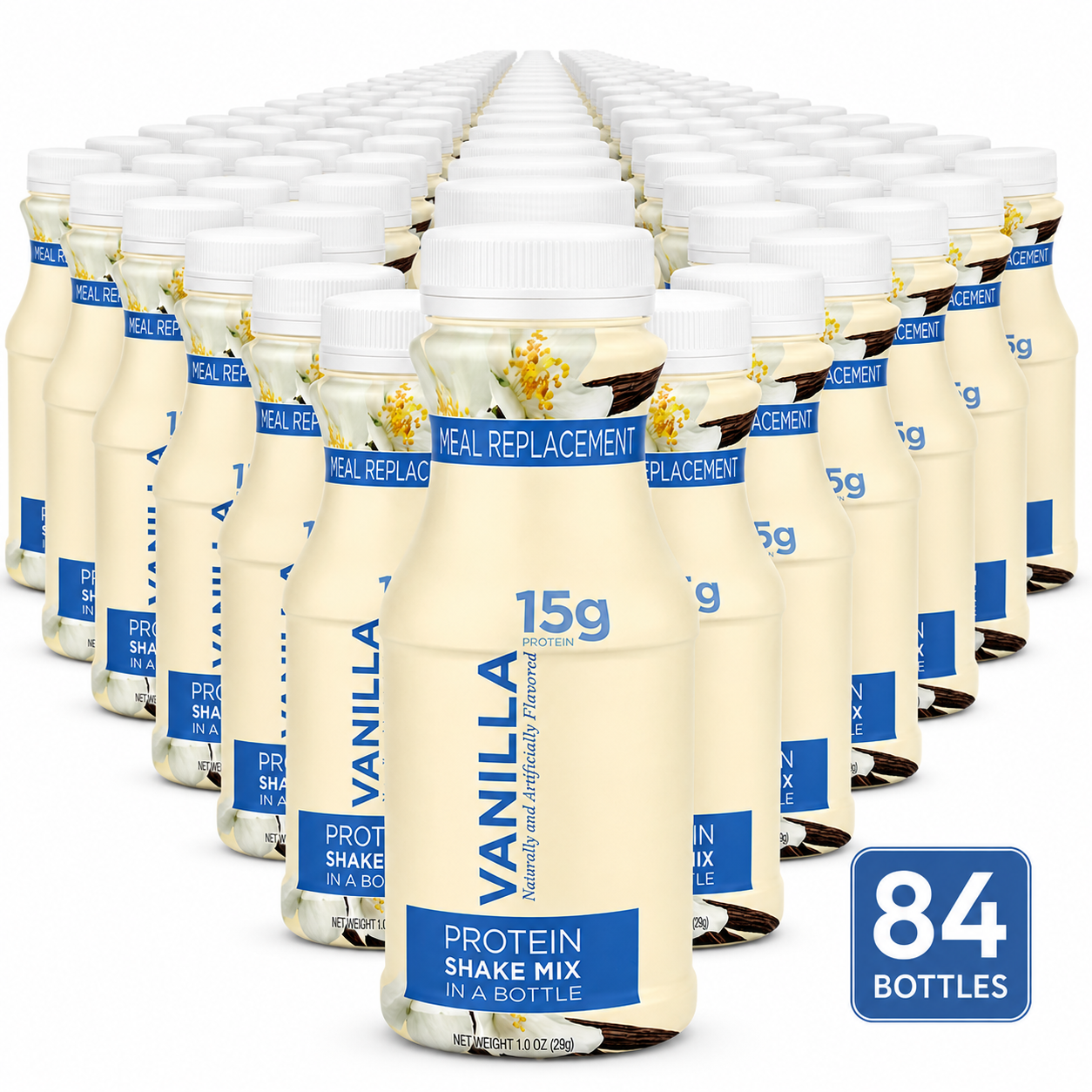 BestMed High Protein Shakes, Vanilla Meal Replacement Drink (84ct)