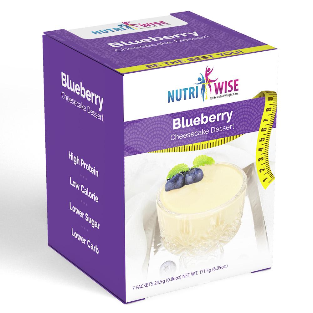 NutriWise - Blueberry Cheesecake Dessert (7/Box) - NutriWise