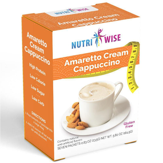NutriWise - Amaretto Cappuccino (7/Box) - NutriWise