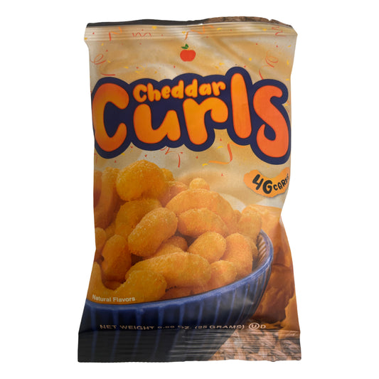 NutriWise - Cheddar Curls (7 bags) - NutriWise
