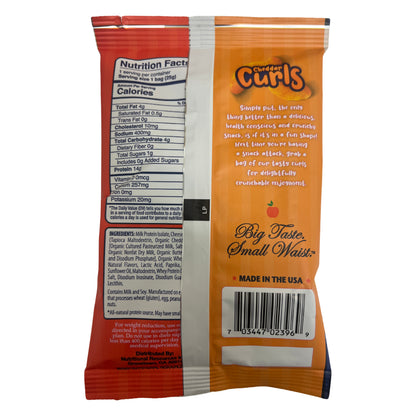 NutriWise - Cheddar Curls (7 bags) - NutriWise