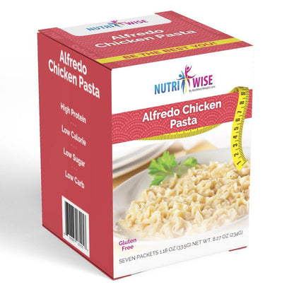 NutriWise - Chicken Alfredo Pasta (7/Box) - NutriWise