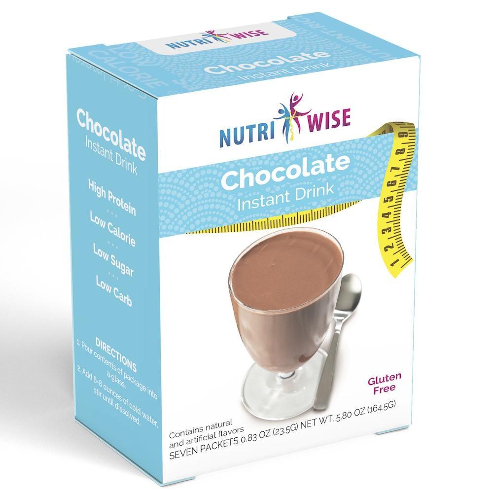 NutriWise - Chocolate Instant Drink (7/Box) - NutriWise