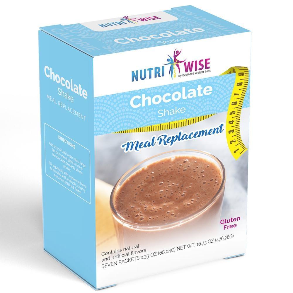 NutriWise - Chocolate Meal Replacement Shake (7/Box) - NutriWise