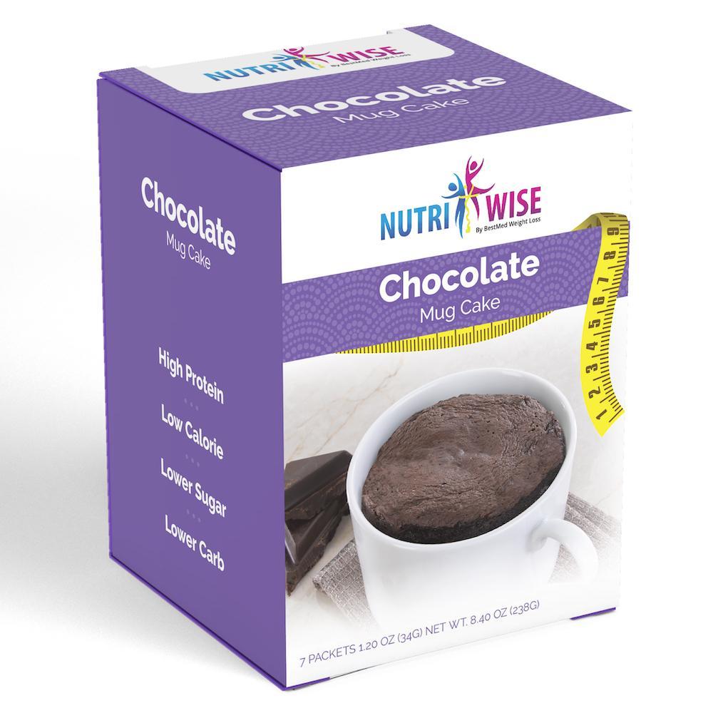 NutriWise - Chocolate Mug Cake Mix (7/Box) - NutriWise