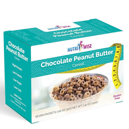 NutriWise - Chocolate Peanut Butter Cereal (7/Box) - NutriWise