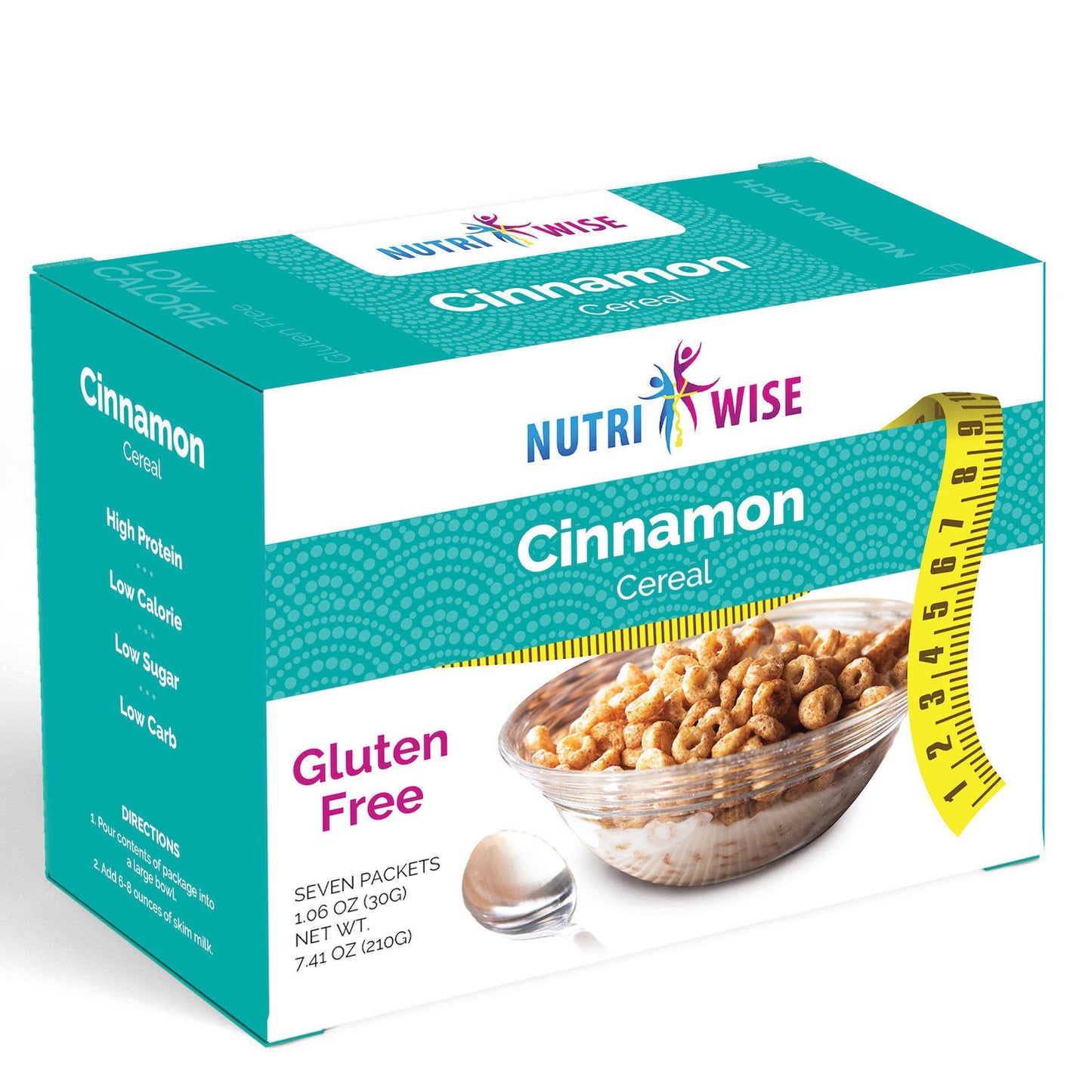 NutriWise - Cinnamon Cereal (7/Box) - NutriWise