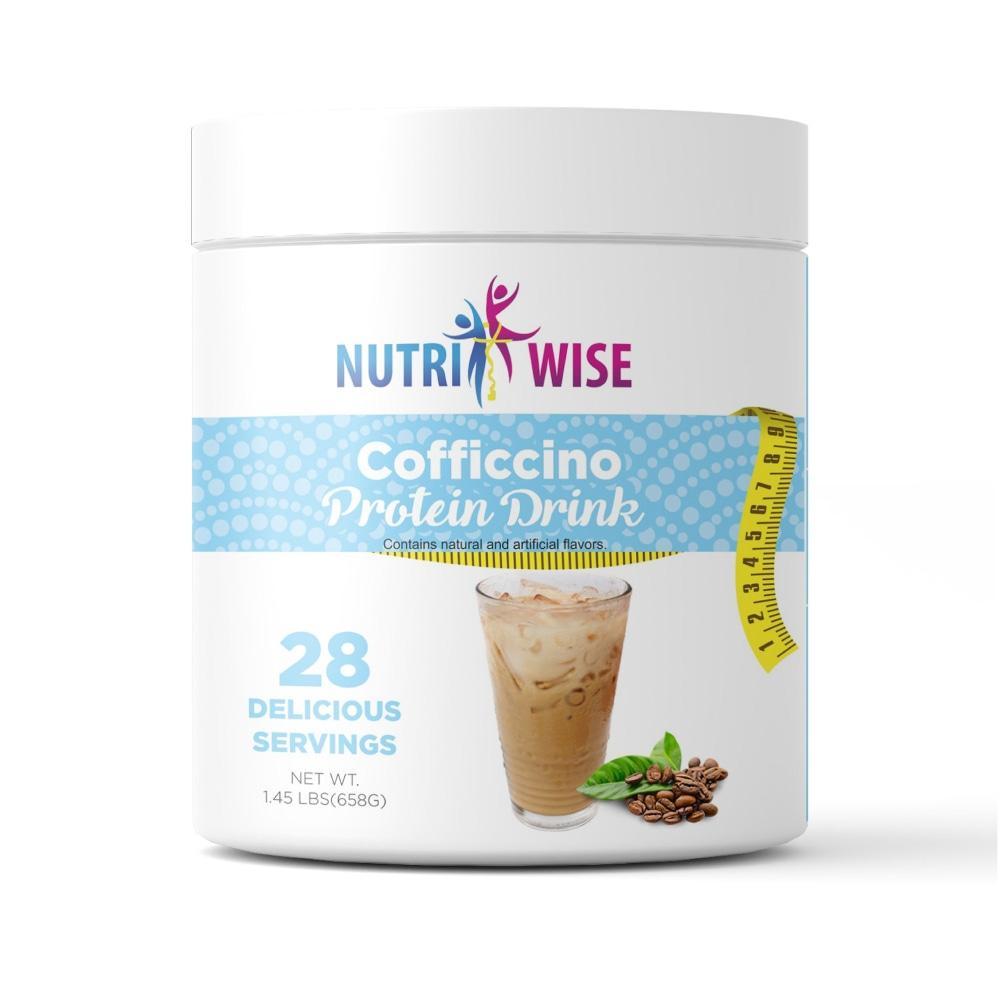 NutriWise - Cofficcino Drink Canister (28 serv.) - NutriWise