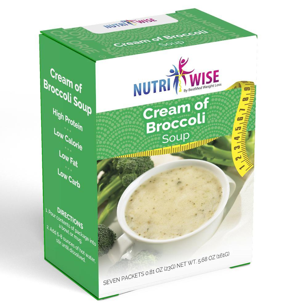 NutriWise - Cream of Broccoli Soup (7/Box) - NutriWise