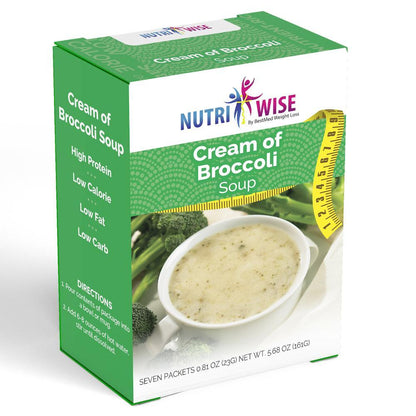 NutriWise - Cream of Broccoli Soup (7/Box) - NutriWise