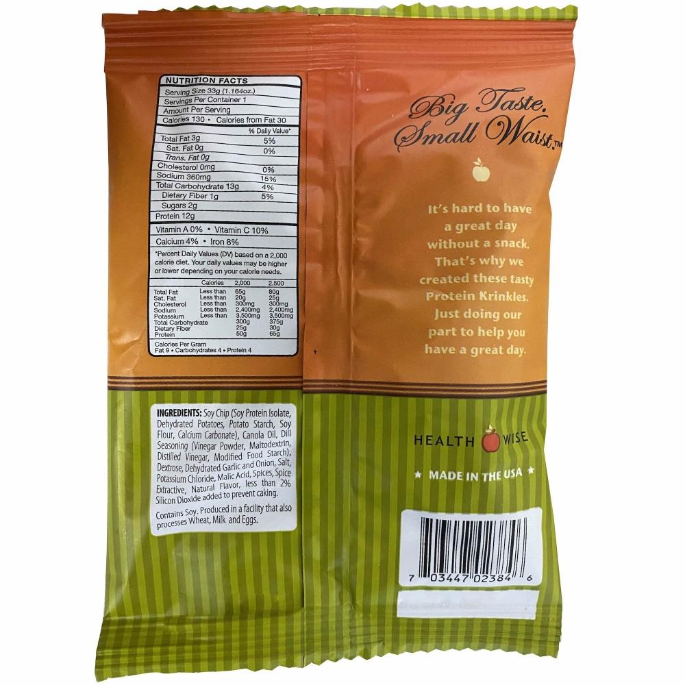 NutriWise - Dill Pickle Krinkles (7 bags) - NutriWise