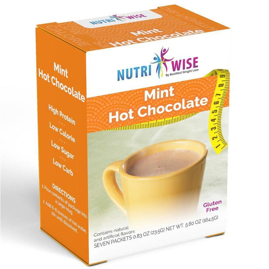 NutriWise - Mint Hot Chocolate (7/Box) - NutriWise
