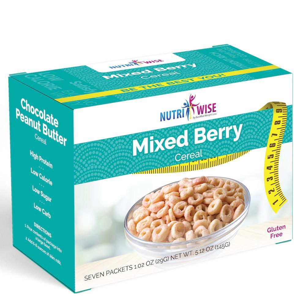 NutriWise - Mixed Berry Cereal (7/Box) - NutriWise