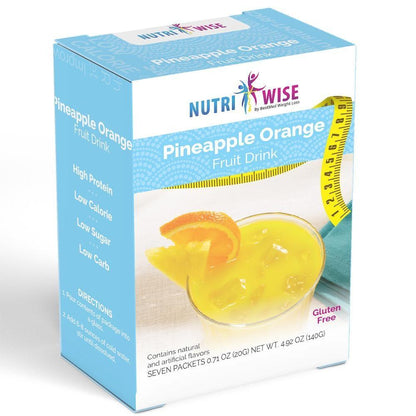 NutriWise - Pineapple Orange Fruit Drink (7/Box) - NutriWise