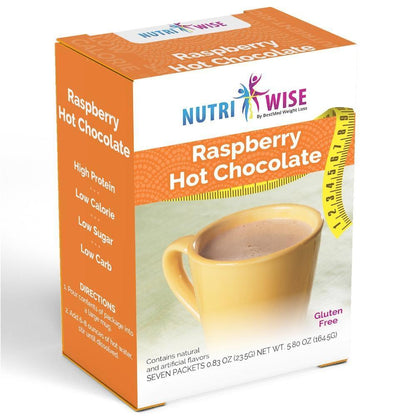 NutriWise - Raspberry Hot Chocolate (7/Box) - NutriWise