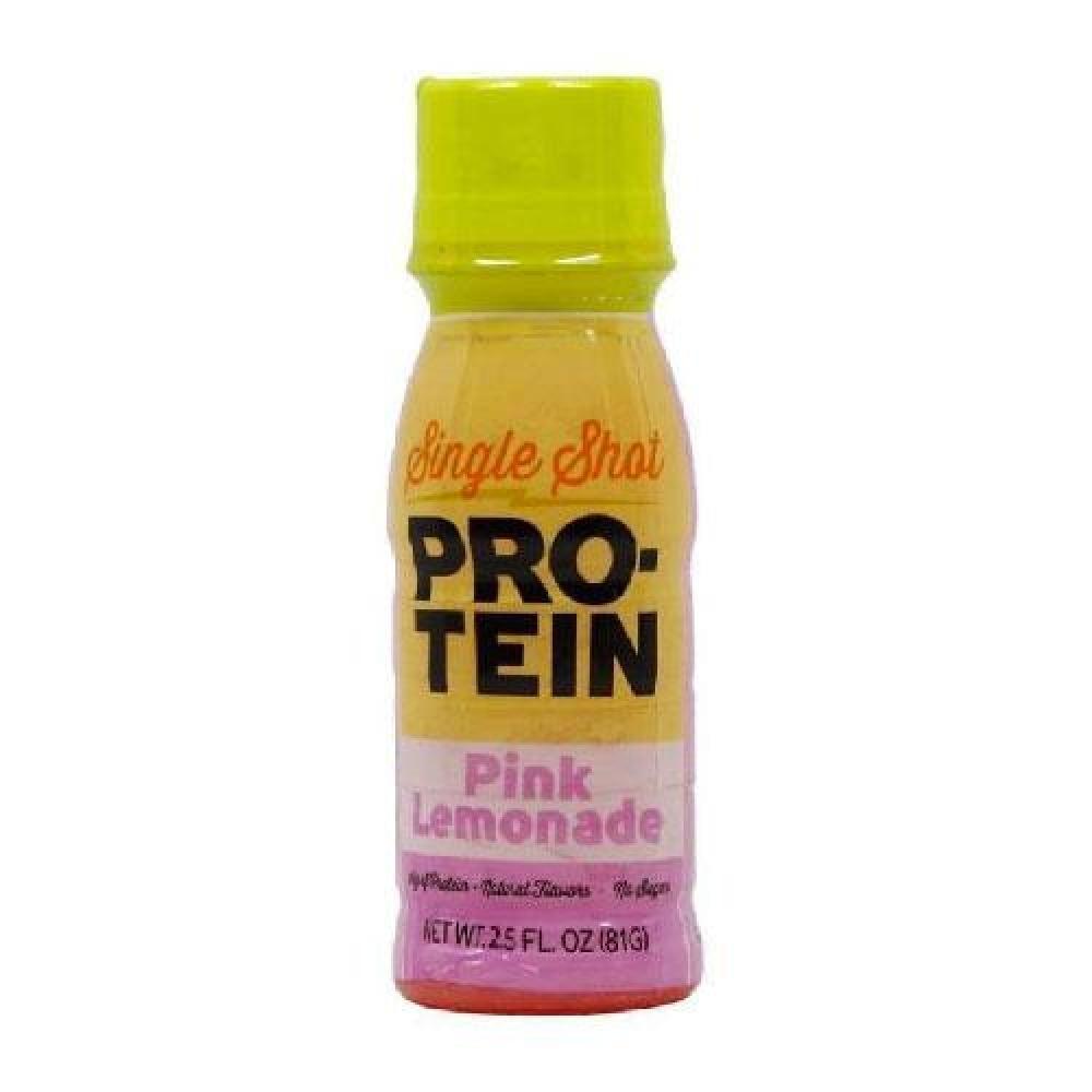 NutriWise - Single Protein Shot Pink Lemonade (4-Pack Bottles) - NutriWise
