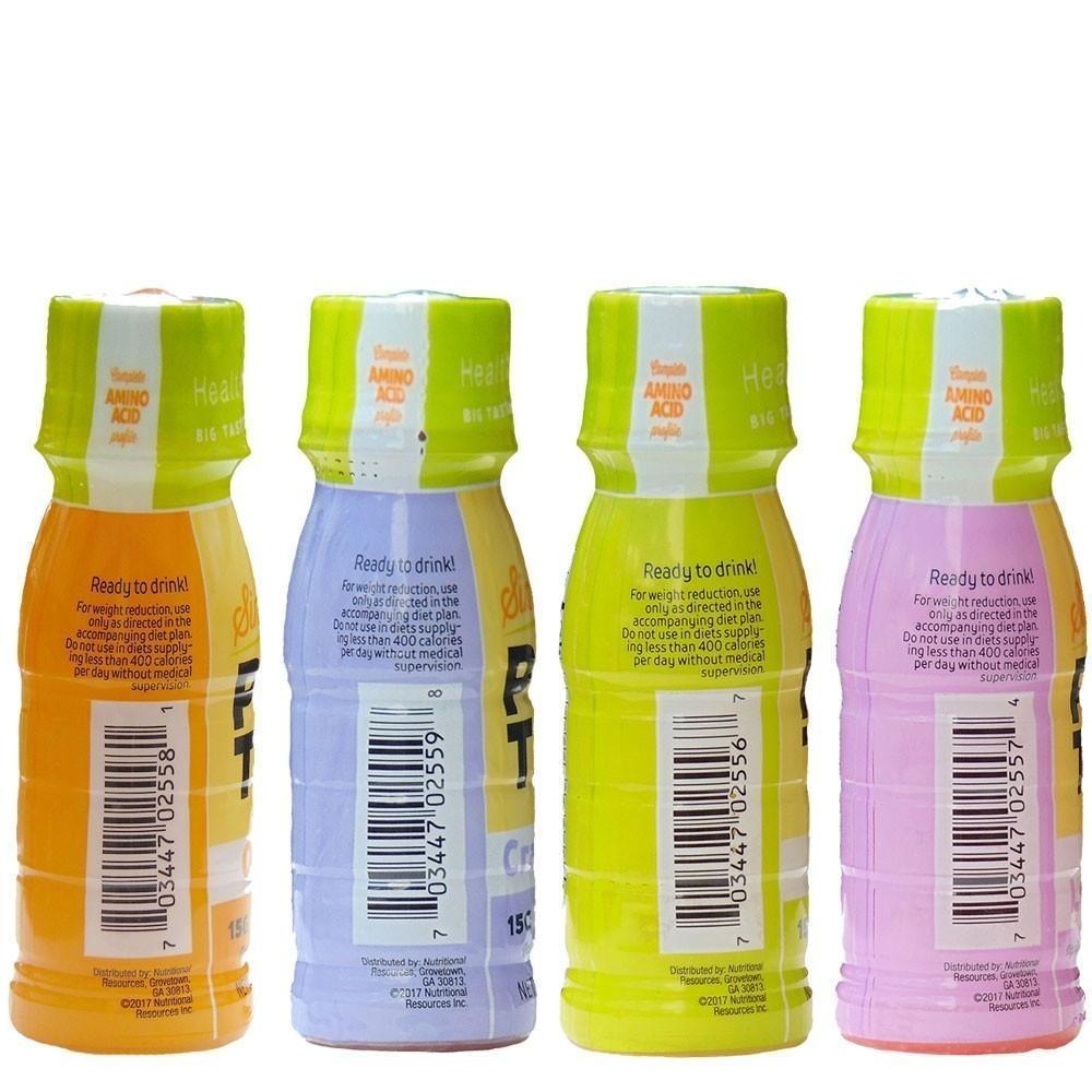 NutriWise - Single Protein Shot Variety Pack (4-Pack Bottles) - NutriWise