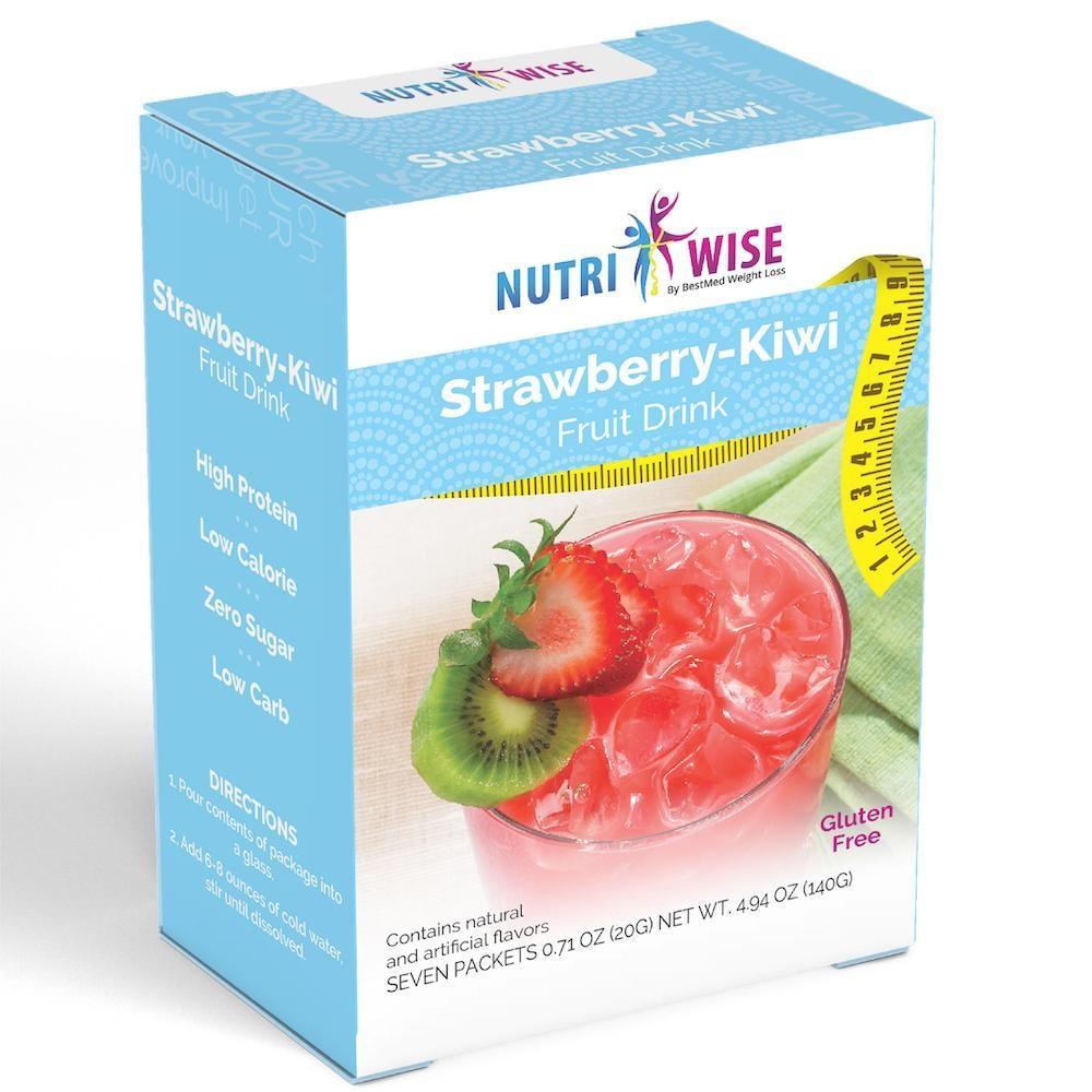 NutriWise - Strawberry-Kiwi Fruit Drink (7/Box) - NutriWise