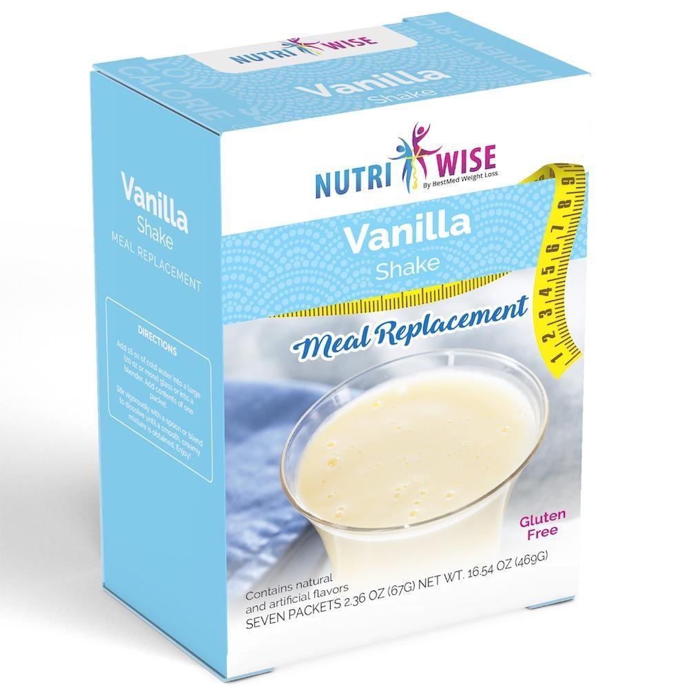 NutriWise - Vanilla Meal Replacement Shake (7/Box) - NutriWise