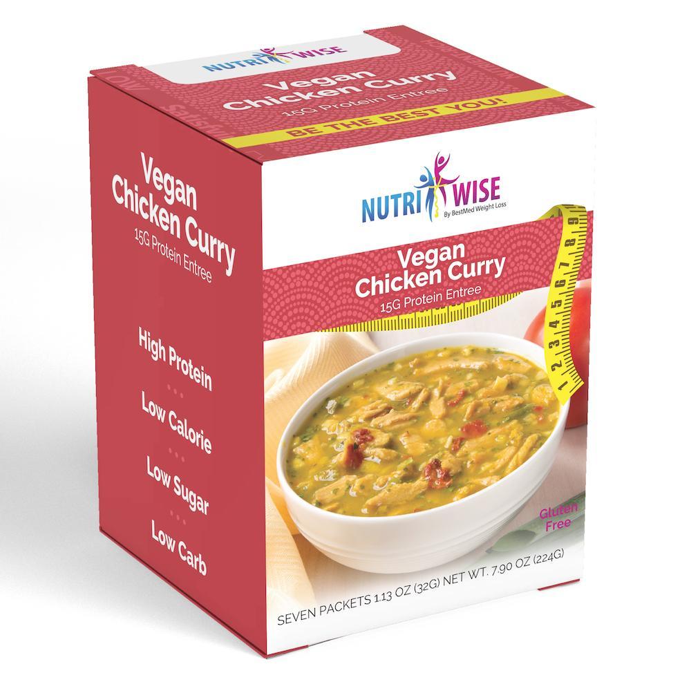 NutriWise - Vegan Chicken Curry (7/Box) - NutriWise